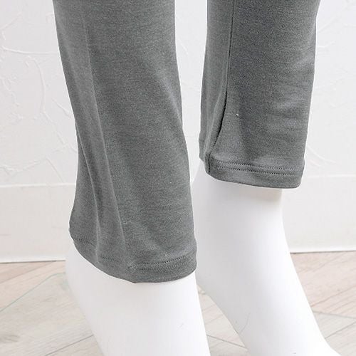 シルク ハイウエスト レギンス ストレッチ ソフトベア天竺 日本製