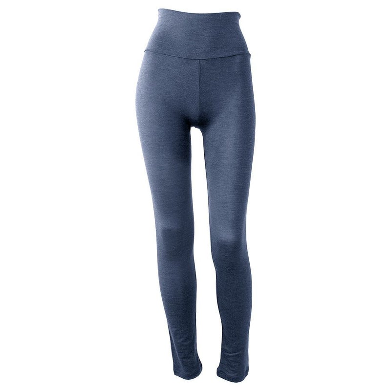 シルク ハイウエスト レギンス ストレッチ ソフトベア天竺 日本製