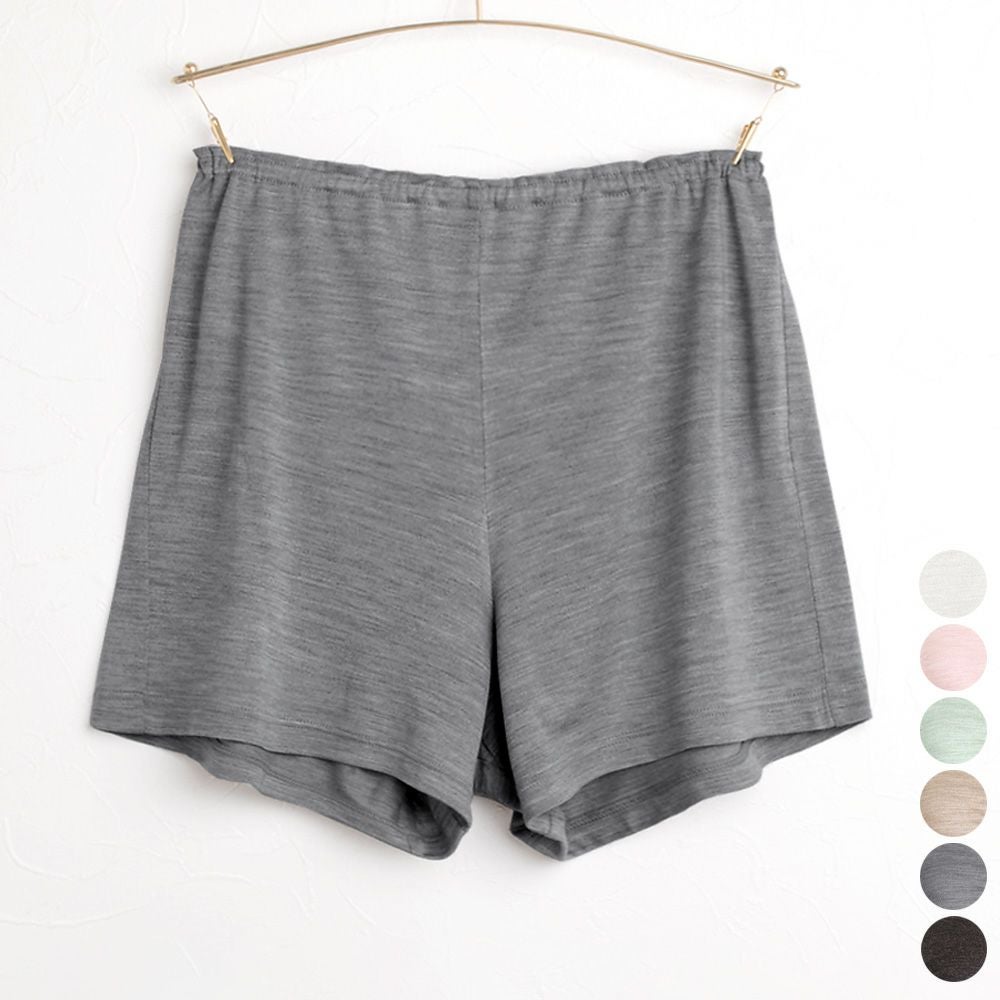 シルク100％ ソフトジャージー タップパンツ 日本製 ウォッシャブル加工