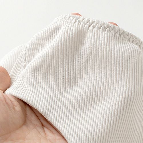 コットンシルク テレコ スタンダードショーツ 前身二重