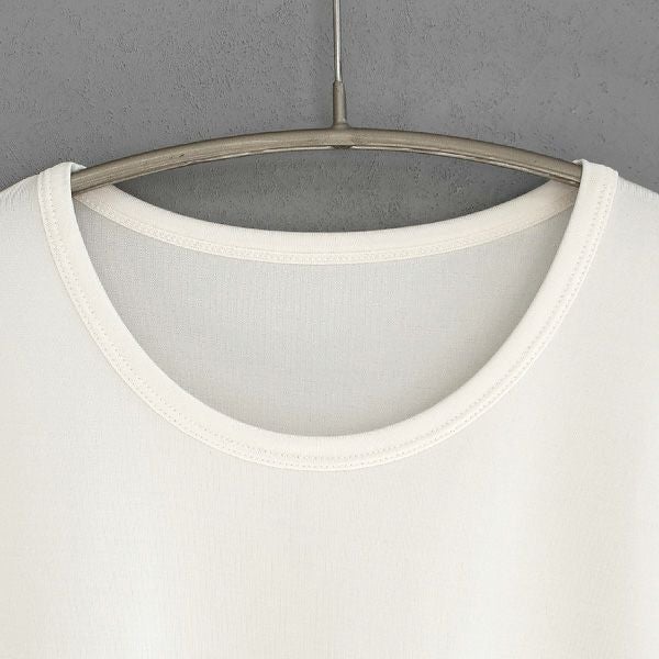 シルク メンズ 半袖インナー クルーネック 日本製