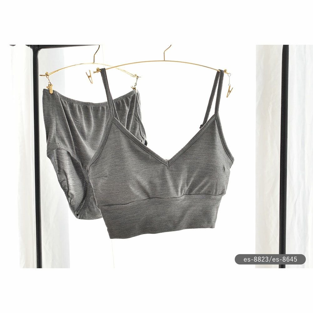 シルク ノンワイヤーブラ ストレッチ ソフトベア天竺 日本製