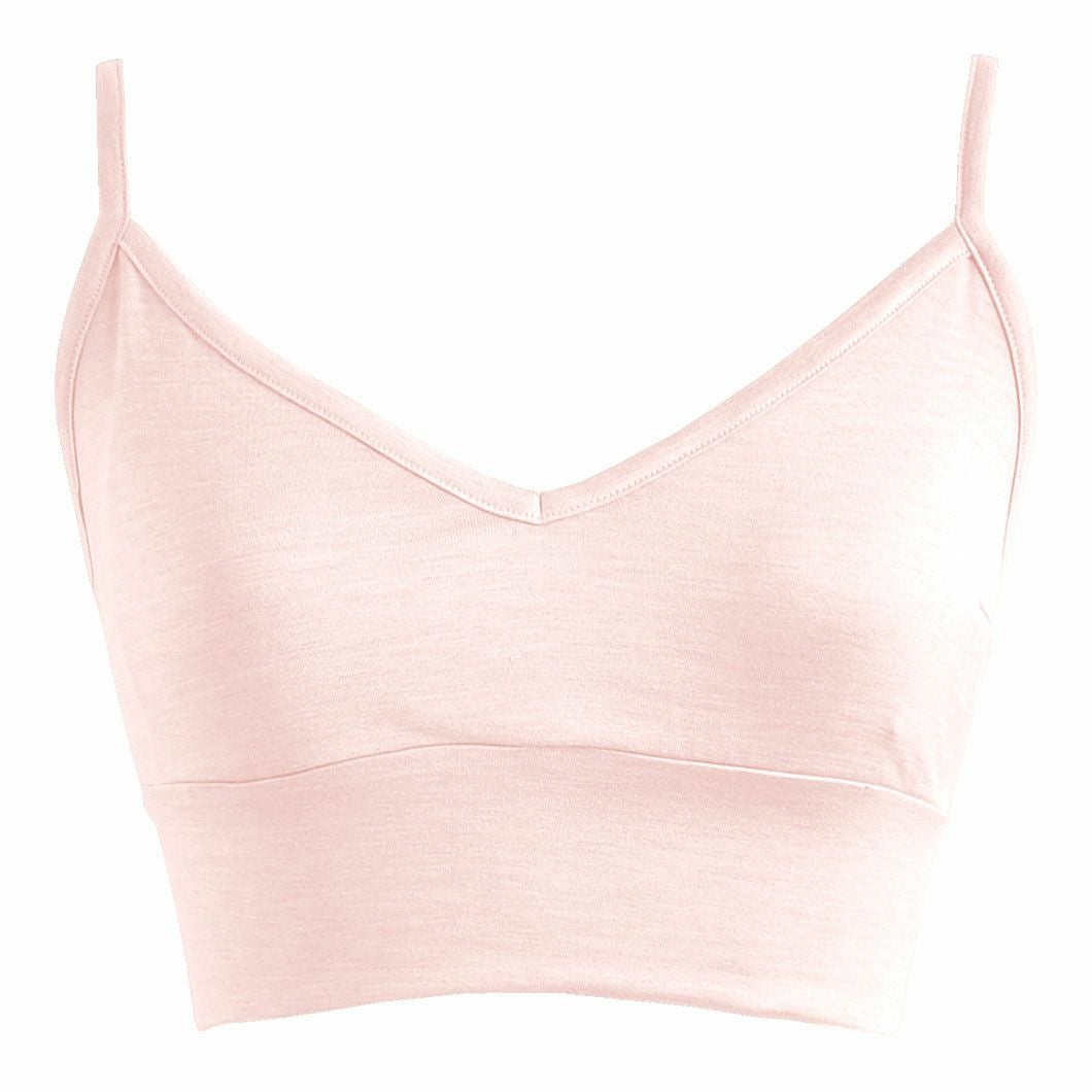 シルク ノンワイヤーブラ ストレッチ ソフトベア天竺 日本製