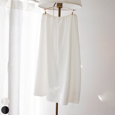 シルクデシン ストレッチ 2wayペチコート 日本製