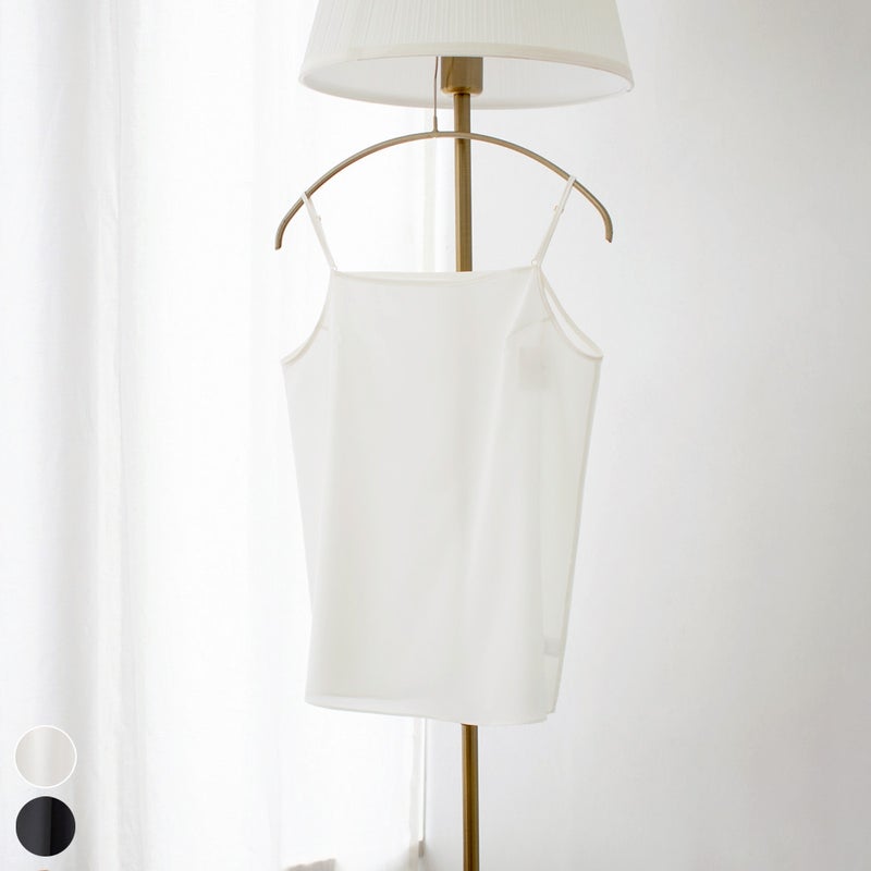  シルク クレープデシン ストレッチ キャミソール 日本製