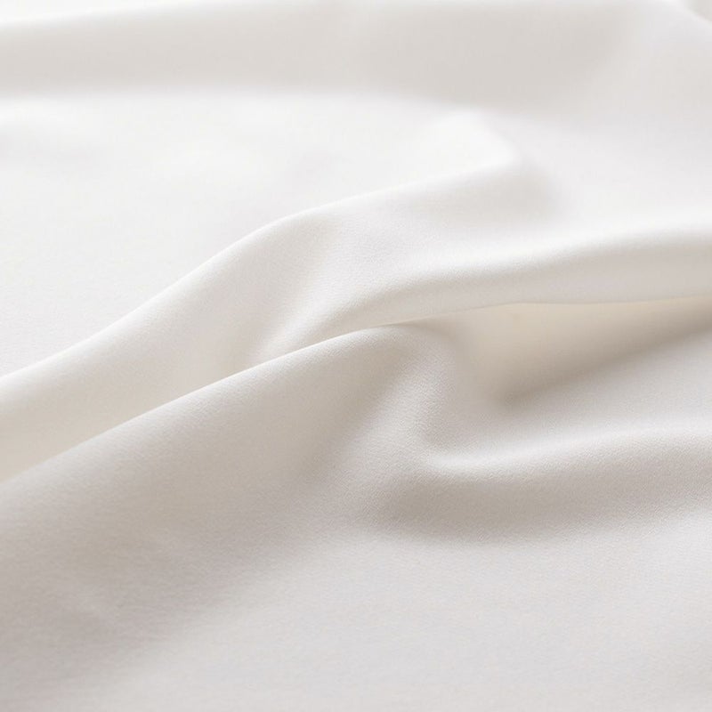 シルク クレープデシン ストレッチ タップパンツ 日本製