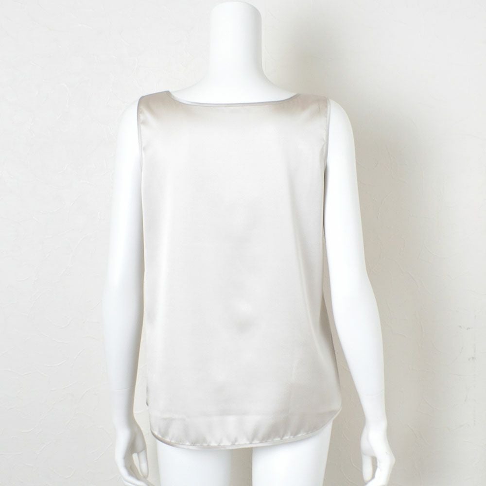 シルクサテンストレッチ パジャマ 上下セット