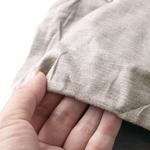 シルク ブラトップ ストレッチ ソフトベア天竺 日本製