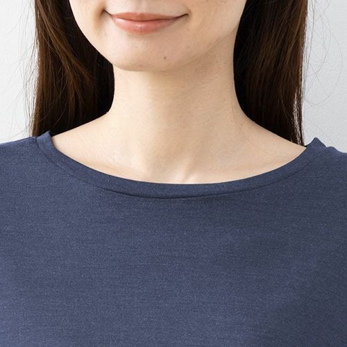 シルク100% ソフトジャージー パジャマ 上下セット フレンチ袖トップスとガウチョパンツ 日本製