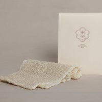 シルク100％タオル キビソ肌友だち輪奈85 日本製 《85cmロングタイプ》