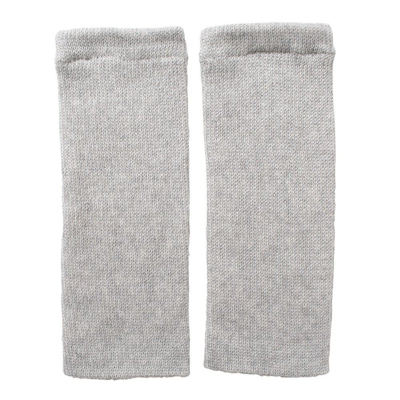 シルク レッグウォーマー 日本製 26cm ショートタイプ 肌側シルク 表側オーガニックコットンの二重構造 男女兼用