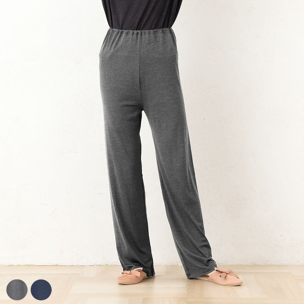 シルク ルームパンツ ストレッチ ソフトベア天竺 日本製 ウォッシャブル加工