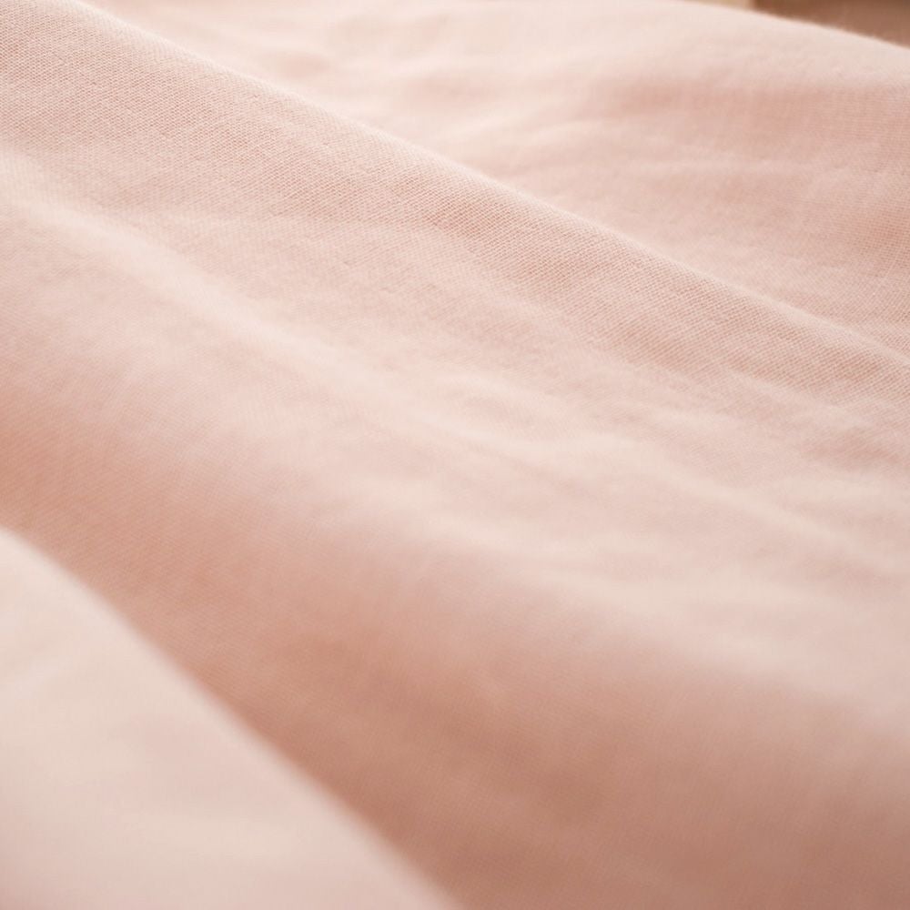 オーガニックコットン100% 和晒しダブルガーゼ 湯上りパジャマ 上下セット フレンチ袖トップスとルームパンツ 日本製