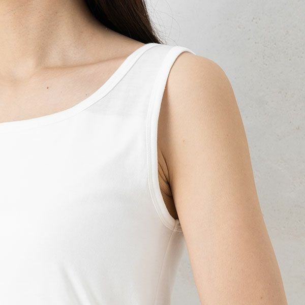 リラクシングウェア カップ付きタンクトップ 日本製