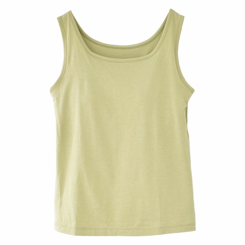 リラクシングウェア カップ付きタンクトップ 日本製