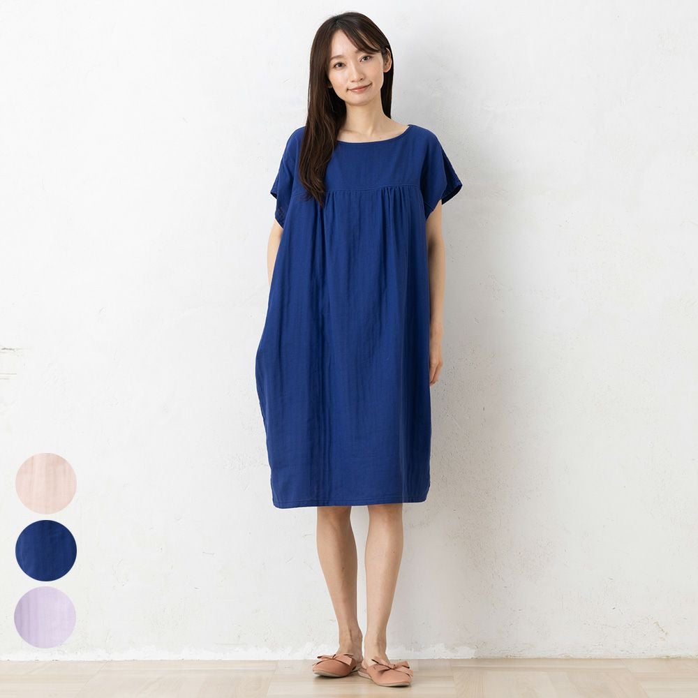 湯上り肌にふんわり寄り添うルームウェア。