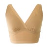 ◇カップ裏シルク バッククロス ノンワイヤーブラ レディース