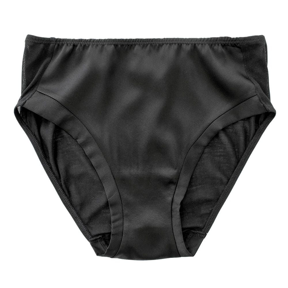 シルクサテン＆シルク絹紡糸 スタンダードショーツ 日本製