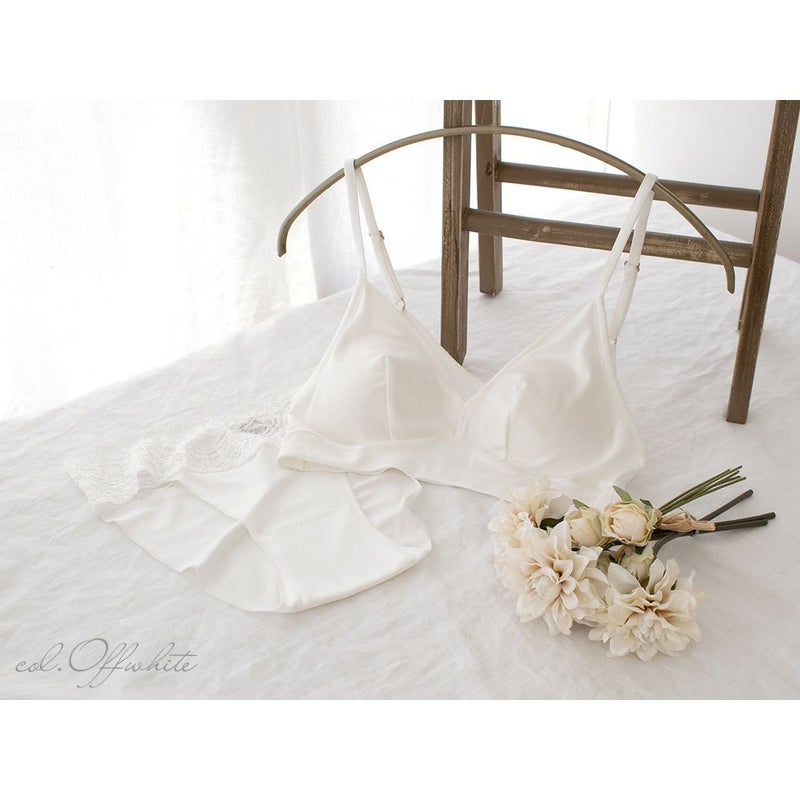 シルク100％スムース ブラトップ 日本製 正絹110g レディース ノンワイヤー