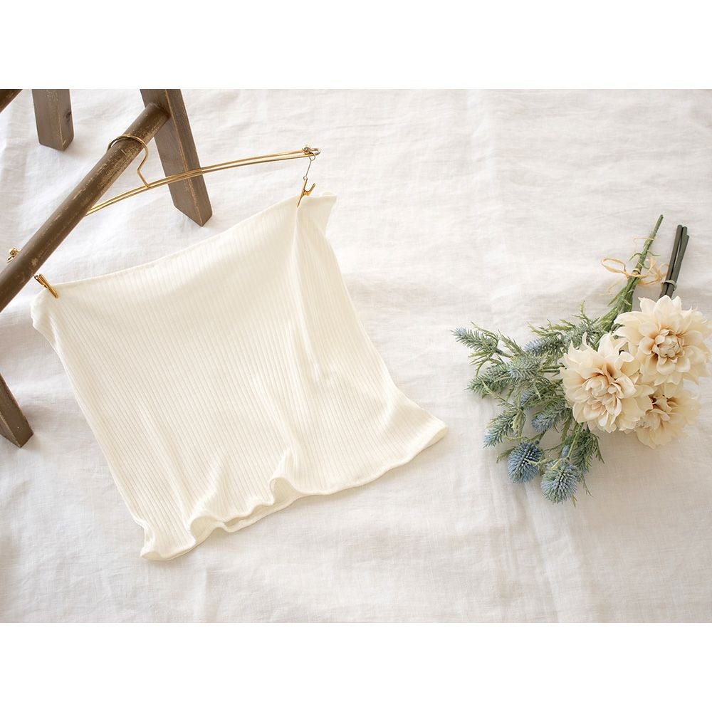 シルク100％ ブラカバー 日本製 25cm ショート丈 ブラ下インナー 汗取り