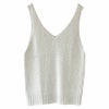 リネンシルク ニットタンクトップ 日本製