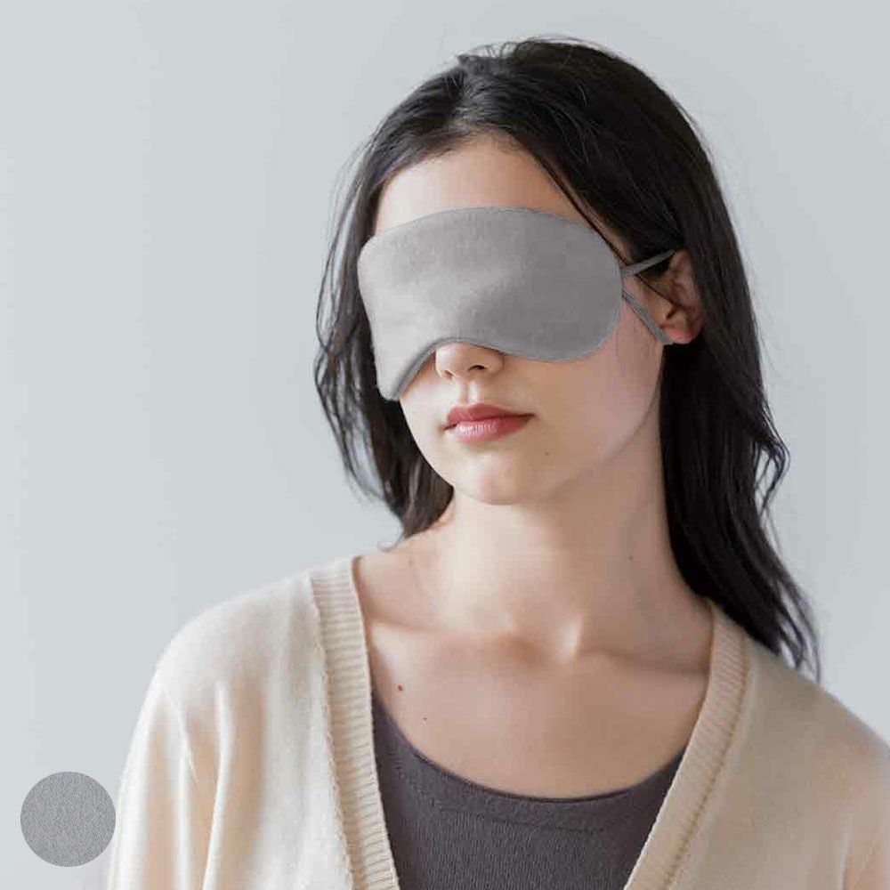 シルク100% ふわふわ加工 フリース アイマスク 日本製 イーズ