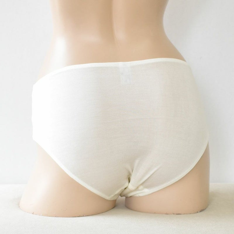 シルク100％ 軽失禁 ショーツ 日本製 【ふわ肌シルク】