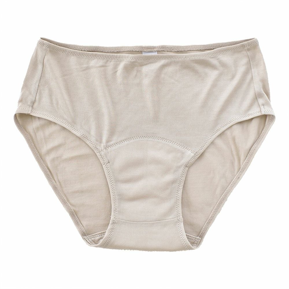 シルク100％ 軽失禁 ショーツ 日本製 【ふわ肌シルク】