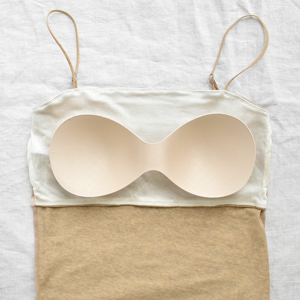 カップ裏シルク オーガニックコットン ブラトップ 日本製