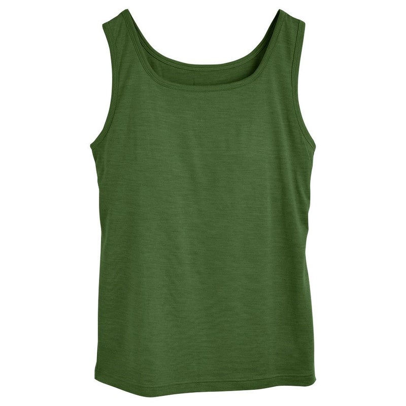 シルク100％ ジャージー カップ付き タンクトップ 日本製 ゆるラク