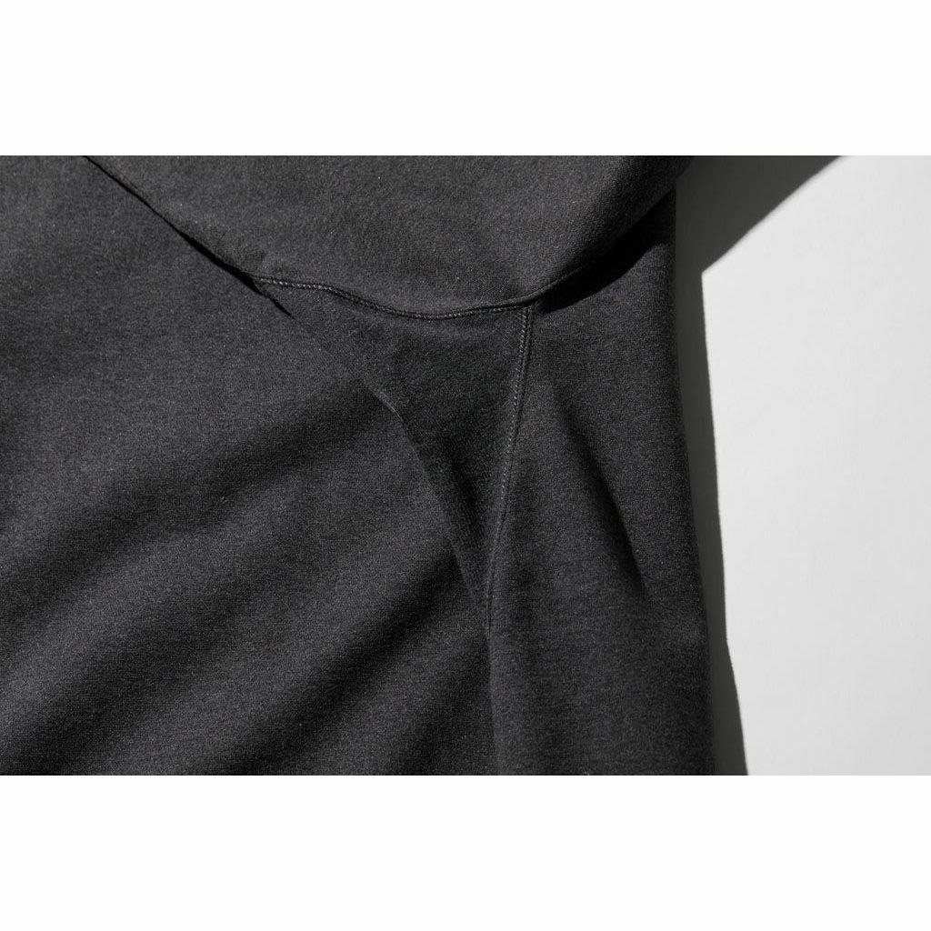 肌側シルク100％起毛 クルーネック スウェットシャツ