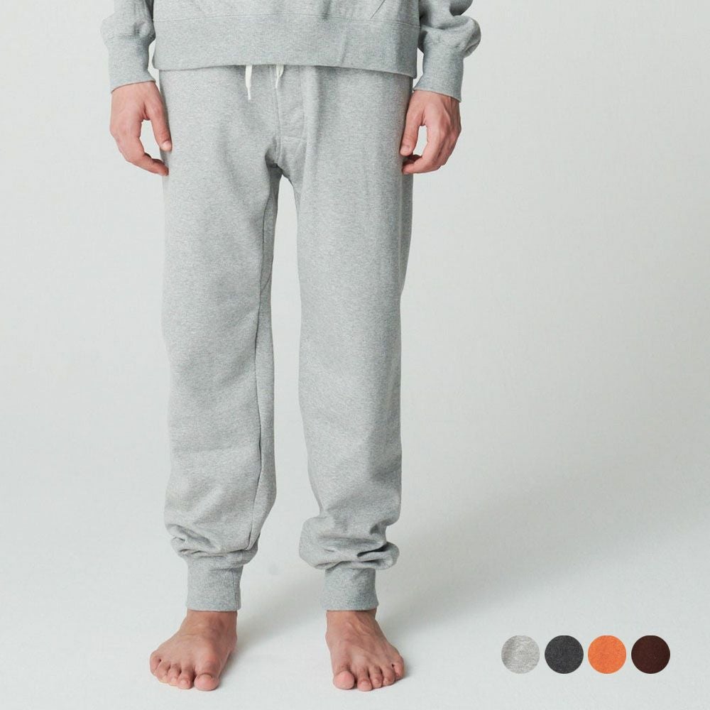 肌側シルク100％起毛 スウェットパンツ