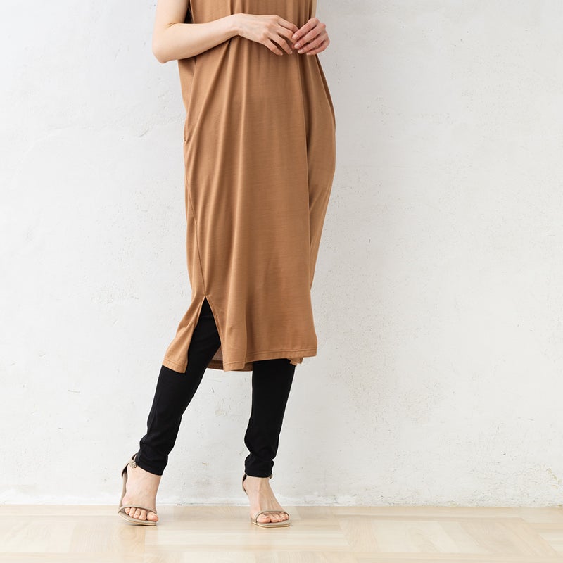 シルク100％ レギンス ウォッシャブル 日本製【ふわ肌シルク】