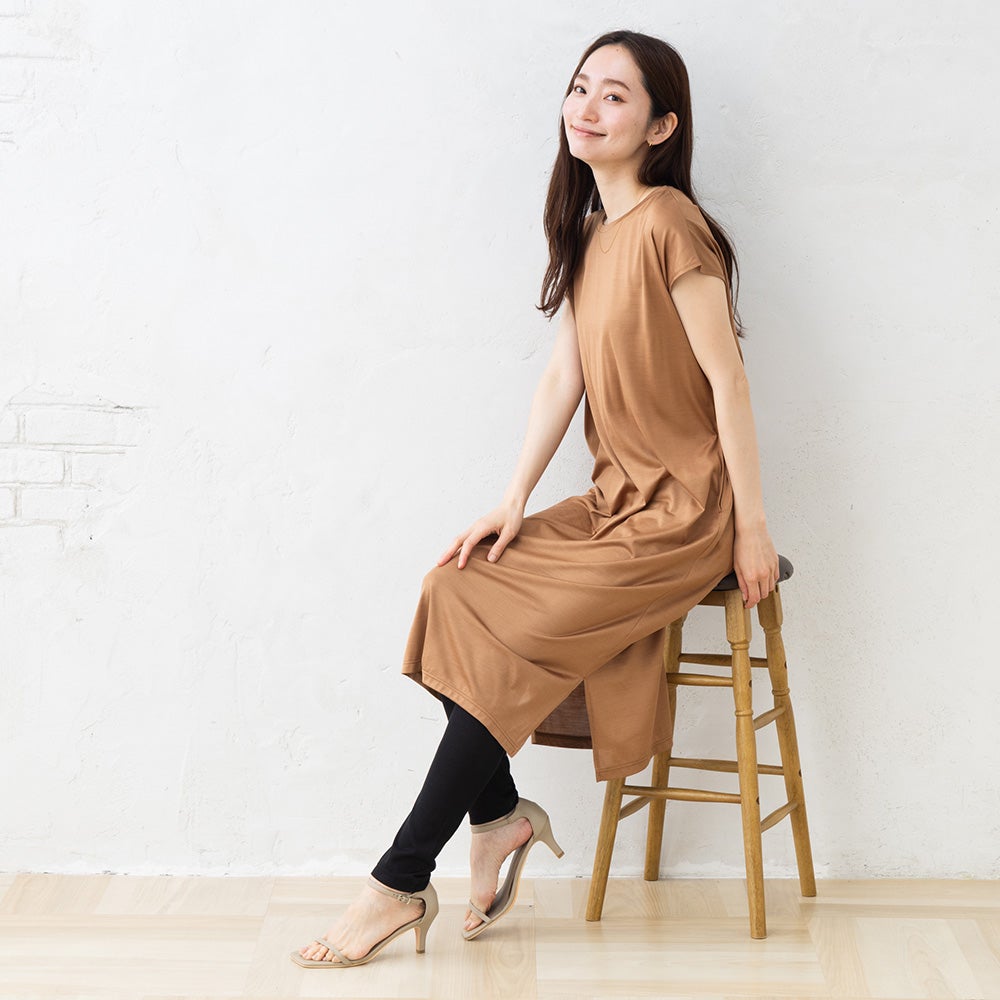 シルク100％ レギンス ウォッシャブル 日本製【ふわ肌シルク】