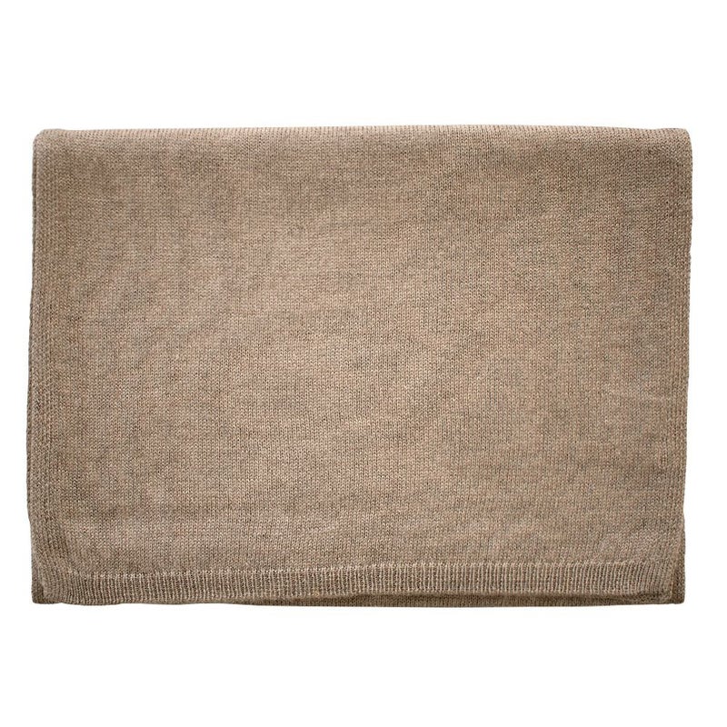 シルクウール ニットマフラー 男女兼用