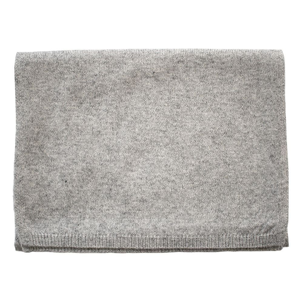 シルクウール ニットマフラー 男女兼用