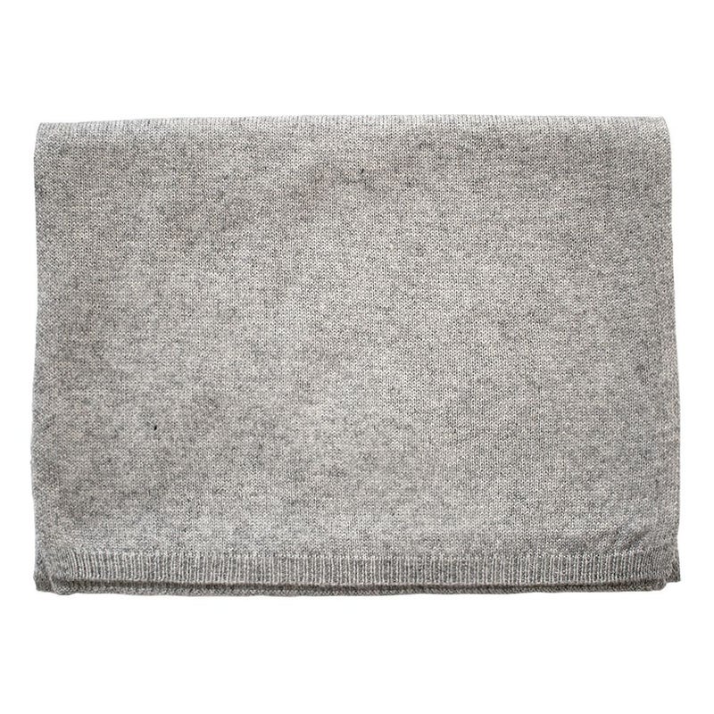 シルクウール ニットマフラー 男女兼用