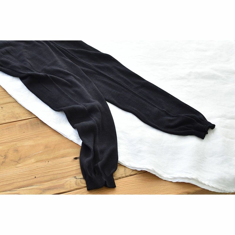 シルク100％ レギンス ホールガーメント 日本製