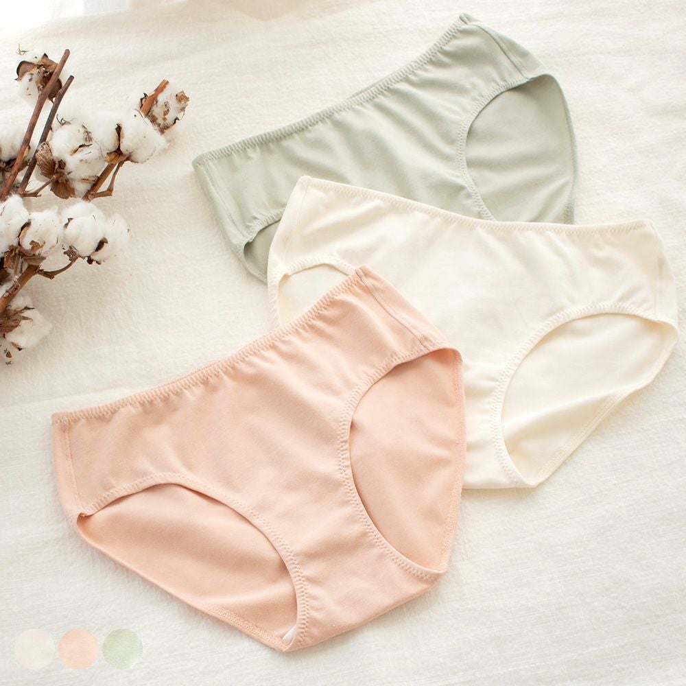 マチ裏シルク オーガニックコットン スタンダードショーツ 日本製 レディース