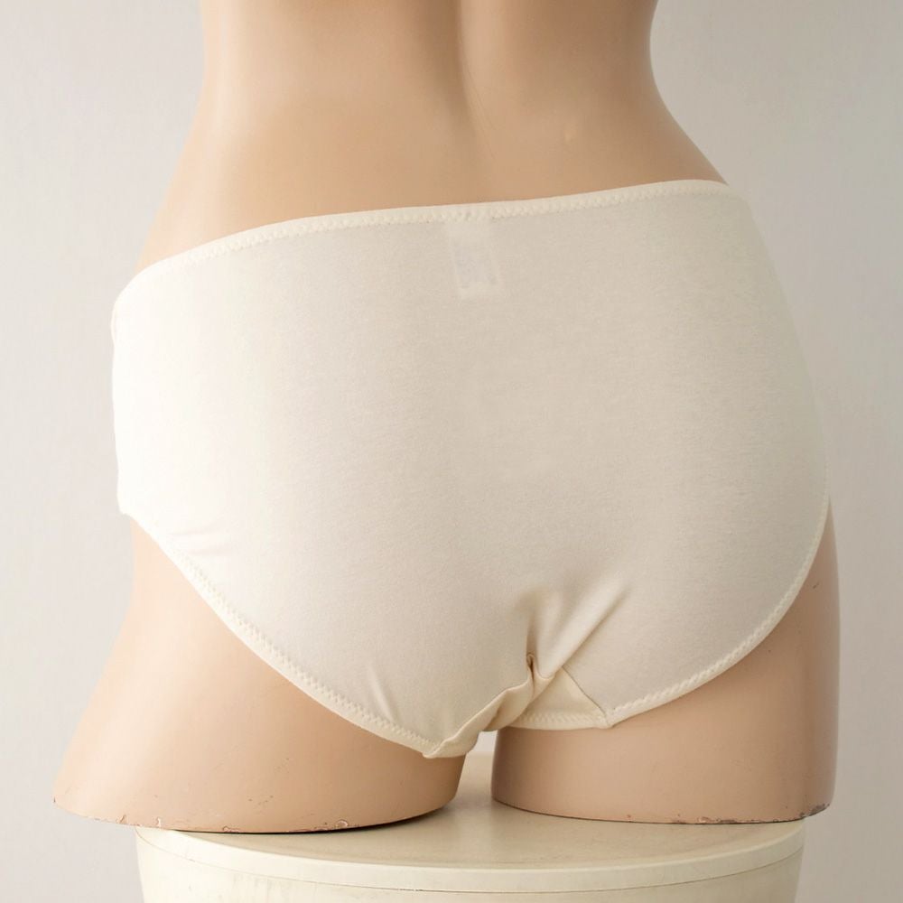 マチ裏シルク オーガニックコットン スタンダードショーツ 日本製 レディース