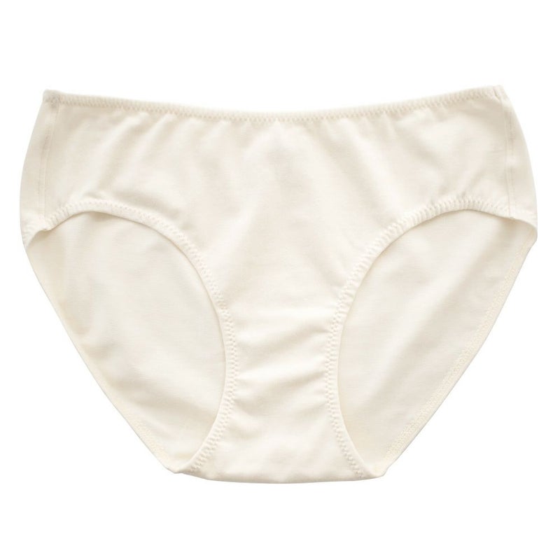 マチ裏シルク オーガニックコットン スタンダードショーツ 日本製 レディース