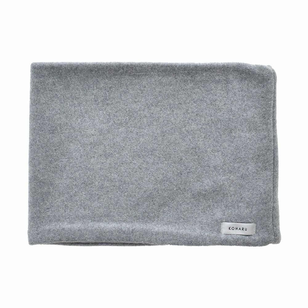 シルク100％ ふわふわ加工 フリース ネックウォーマー 日本製