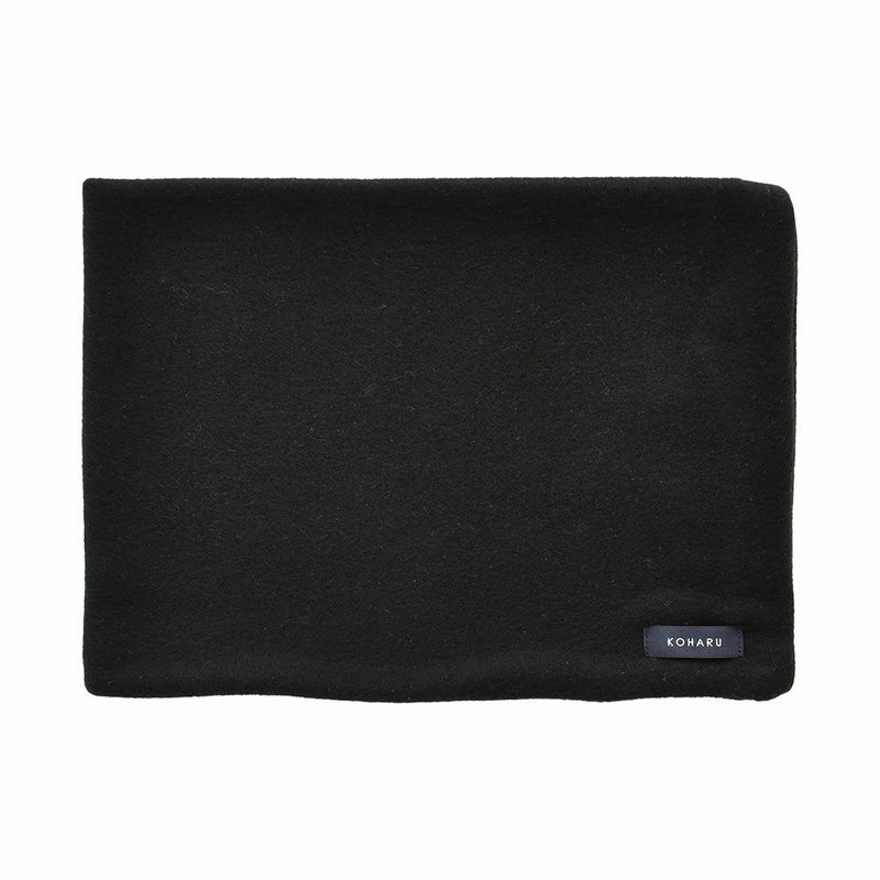 シルク100％ ふわふわ加工 フリース ネックウォーマー 日本製