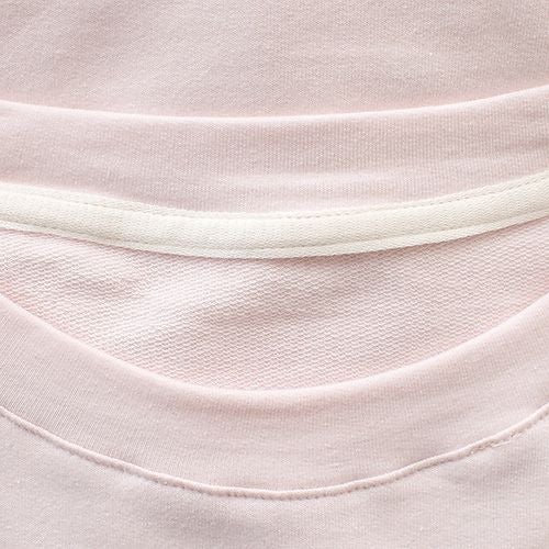 オーガニックコットン パジャマ 上下セット 日本製 トップスとシルク腹巻付きパンツ