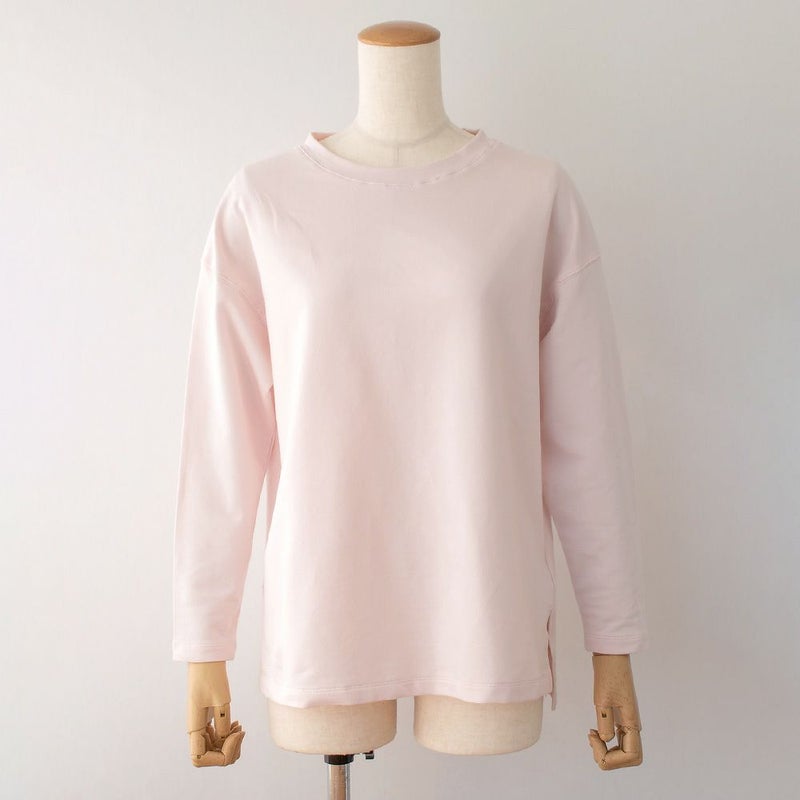 オーガニックコットン パジャマ 上下セット 日本製 トップスとシルク腹巻付きパンツ