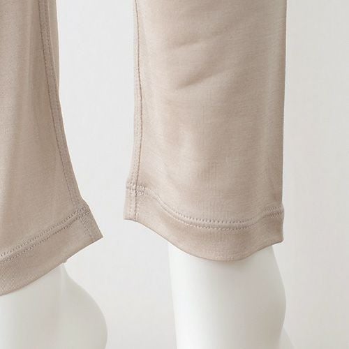 シルク100％ レギンス 日本製【ふわ肌シルク】