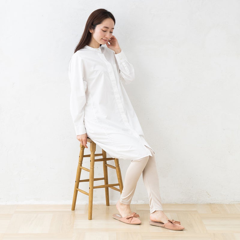 シルク100％ レギンス 日本製【ふわ肌シルク】