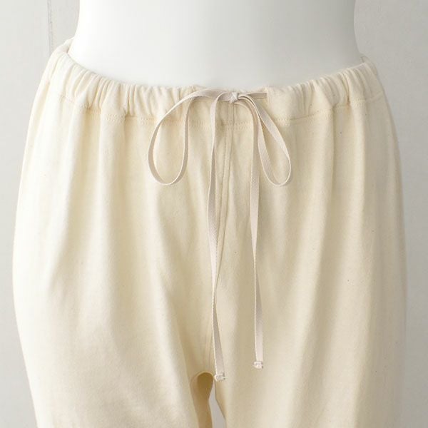 肌側シルク 外側コットン パンツ パジャマインナー 日本製