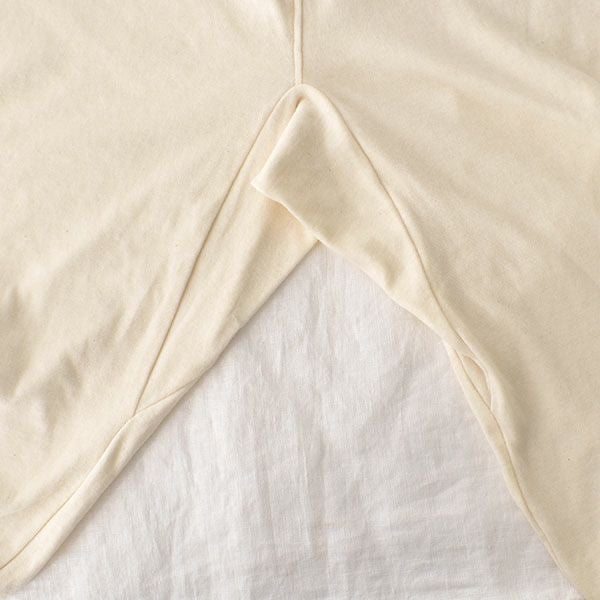 肌側シルク 外側コットン パンツ パジャマインナー 日本製