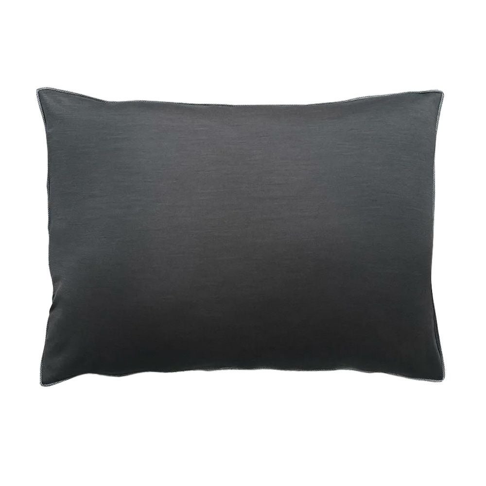  肌側シルク100%ジャージー ピローケース 43×63cm 枕カバー 合わせ式 男女兼用